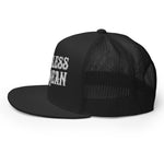 Black Logo Trucker Cap