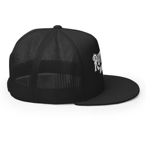 Black Logo Trucker Cap