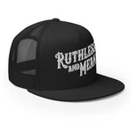 Black Logo Trucker Cap