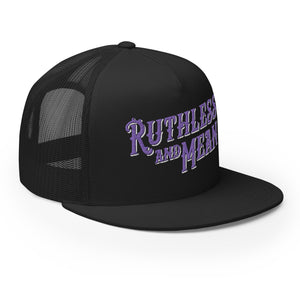 Purple Logo Trucker Cap