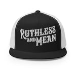 Black and White Trucker Cap