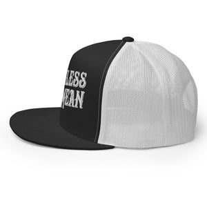 Black and White Trucker Cap