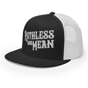 Black and White Trucker Cap