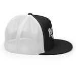 Black and White Trucker Cap