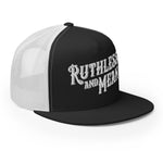 Black and White Trucker Cap