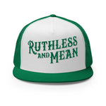 Green Logo Trucker