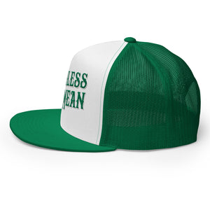 Green Logo Trucker