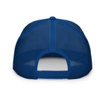 Blue and Red Logo Trucker Cap