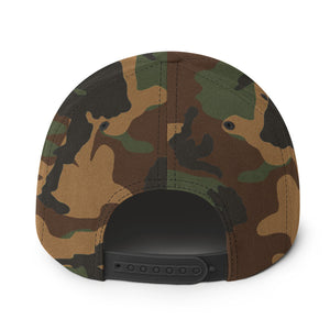 Camo w/ Orange Logo SnapBack