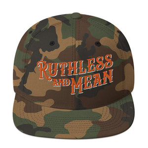 Camo w/ Orange Logo SnapBack