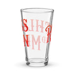 Logo Shaker pint glass