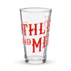 Logo Shaker pint glass