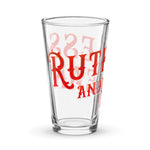 Logo Shaker pint glass