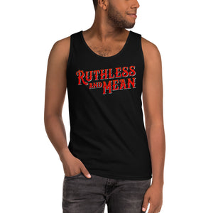 Ruthless and Mean Logo Tank